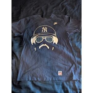 Nike Reggie Jackson T-Shirt Baseball HOF Large Mr October
